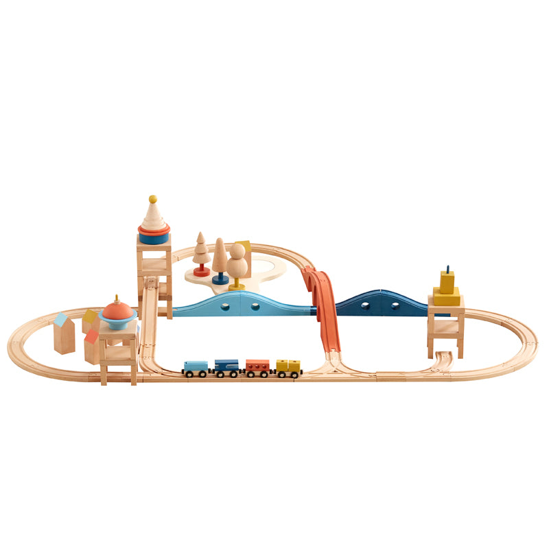Wonder + Wise Tunnelvision Train Set |Mockingbird Baby & Kids
