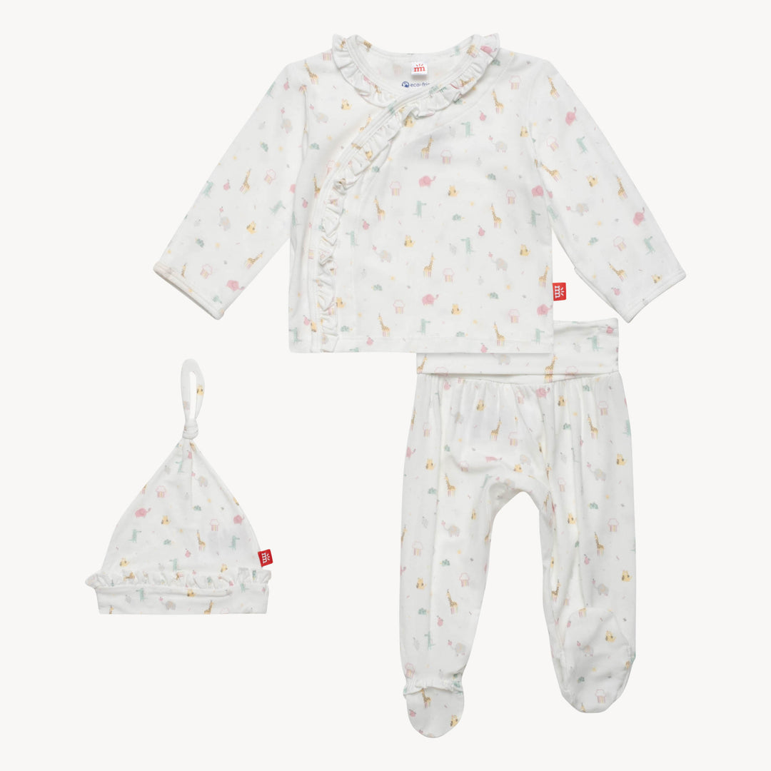 Magnetic Me Pink Little Bitty Pretty One Kimono Set |Mockingbird Baby & Kids