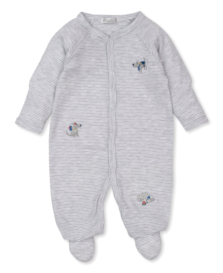 Kissy Kissy Pups on the Go Footie |Mockingbird Baby & Kids