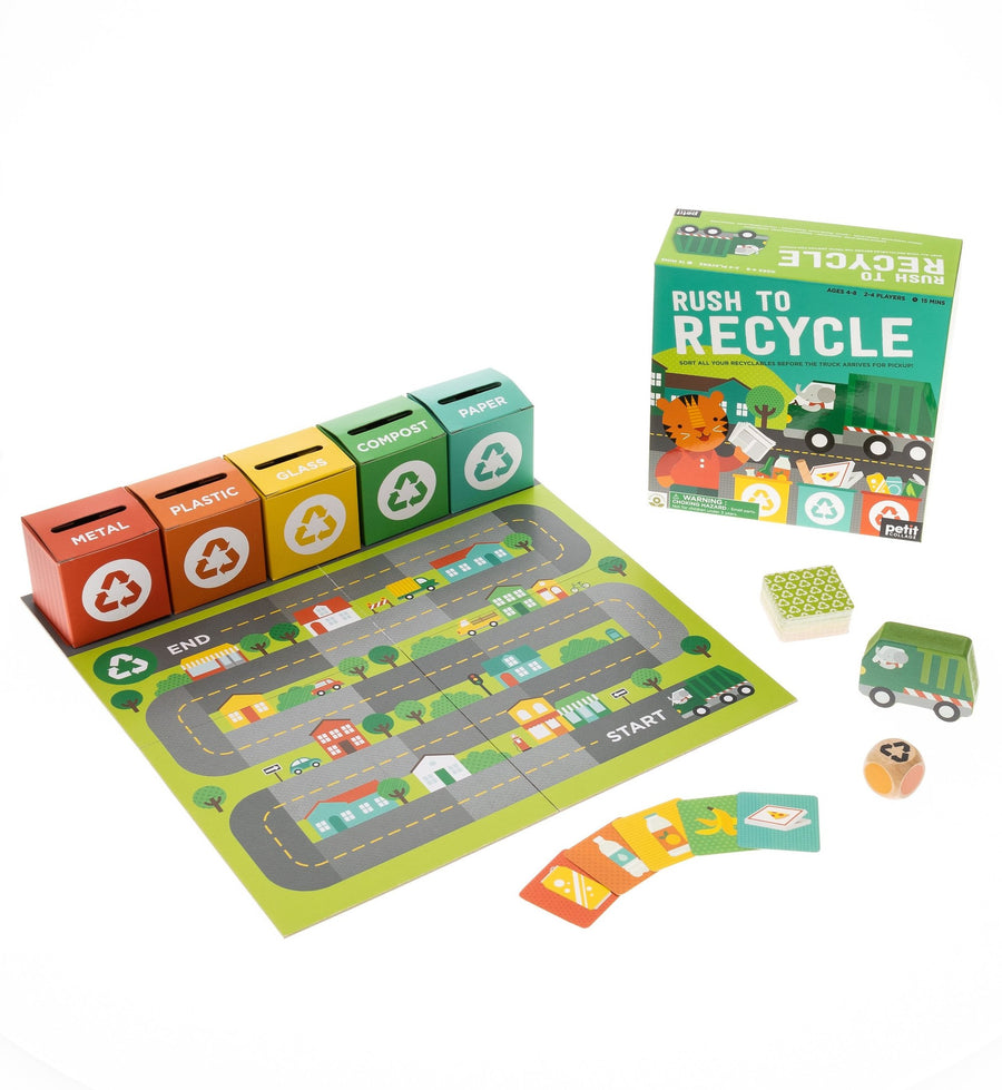 Petit Collage Rush to Recycle Game |Mockingbird Baby & Kids