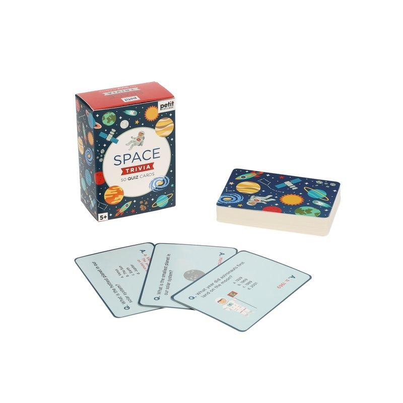Petit Collage Space Trivia Cards |Mockingbird Baby & Kids