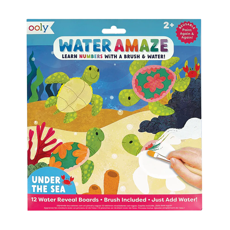 Ooly Water Amaze Water Reveal Boards, Under the Sea |Mockingbird Baby & Kids