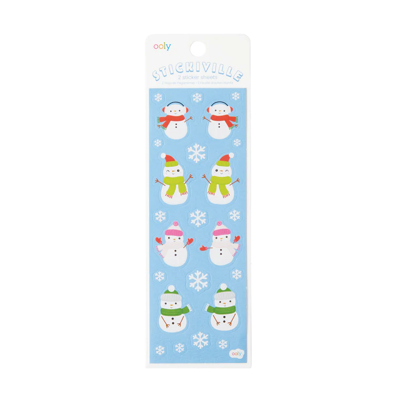 Ooly Stickiville Stickers - Snow Friends |Mockingbird Baby & Kids