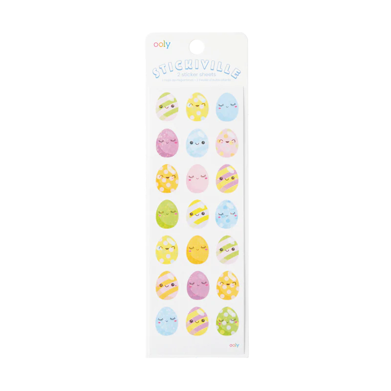 Ooly Stickiville Stickers - Easter Eggs |Mockingbird Baby & Kids