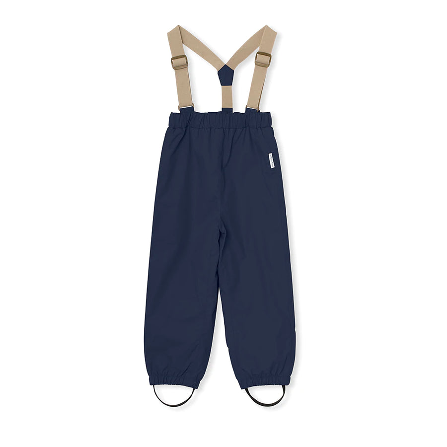 Mini A Ture Wilans Recycled Suspender Rain Pants |Mockingbird Baby & Kids