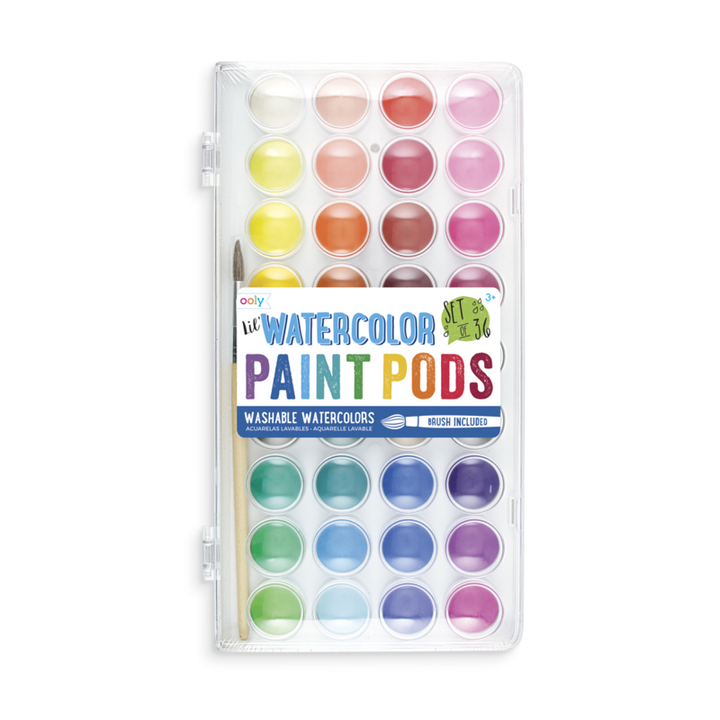 Ooly Lil' Watercolor Paint Pods |Mockingbird Baby & Kids