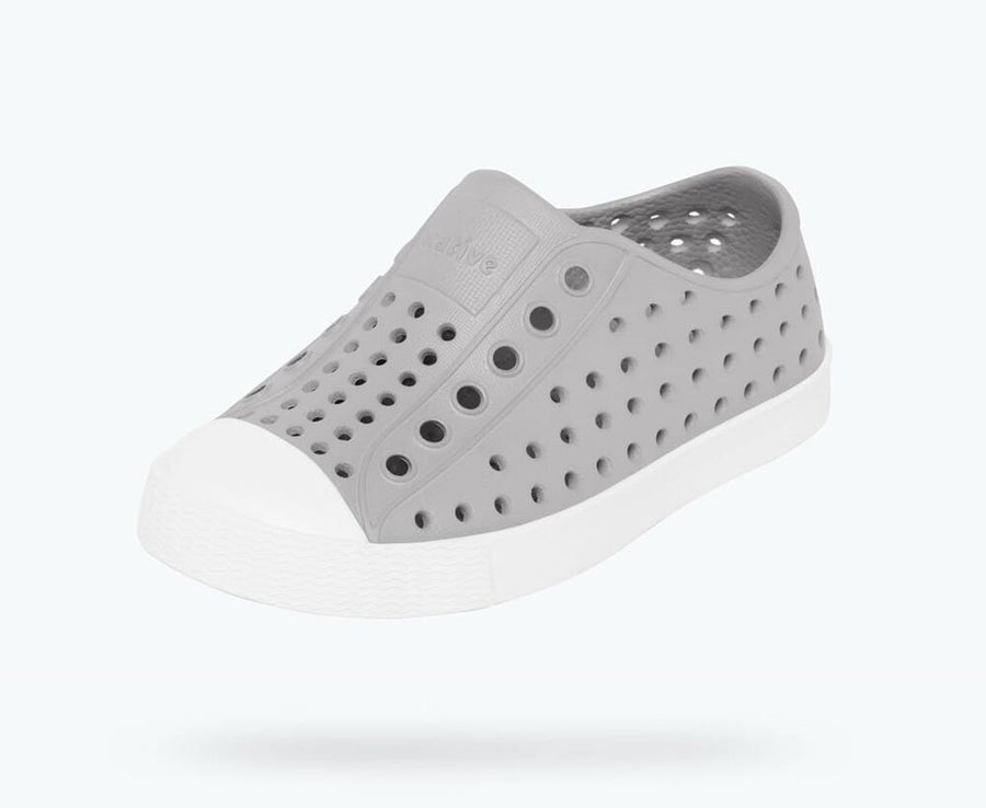 Native Shoes Jefferson Slip-Ons, Pigeon Gray / Shell White |Mockingbird Baby & Kids