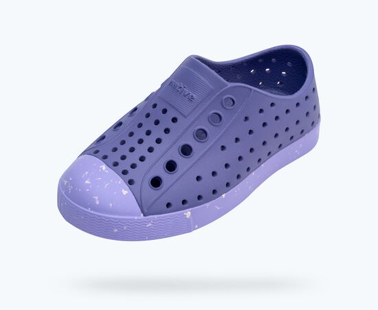 Native Shoes Jefferson Bloom Slip-Ons, Haze Purple/Healing Purple/Shell Speckles |Mockingbird Baby & Kids