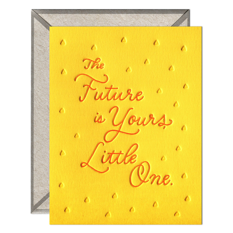 Ink Meets Paper The Future is Yours Little One Greeting Card |Mockingbird Baby & Kids