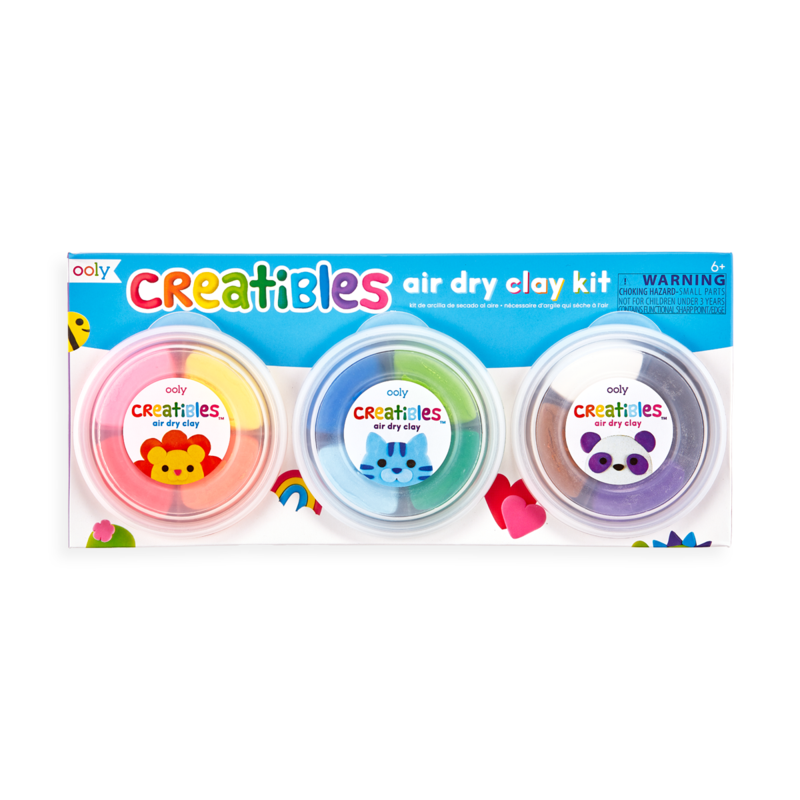 Ooly Creatibles DIY Air -Dry Clay Kit