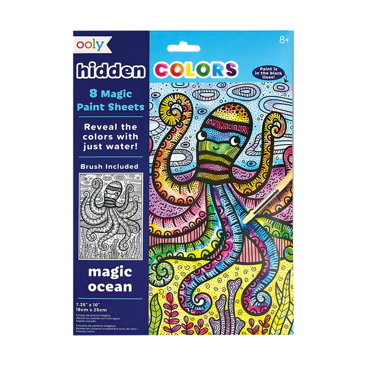 Ooly Hidden Colors Magic Pant Sheets, Magic Ocean |Mockingbird Baby & Kids
