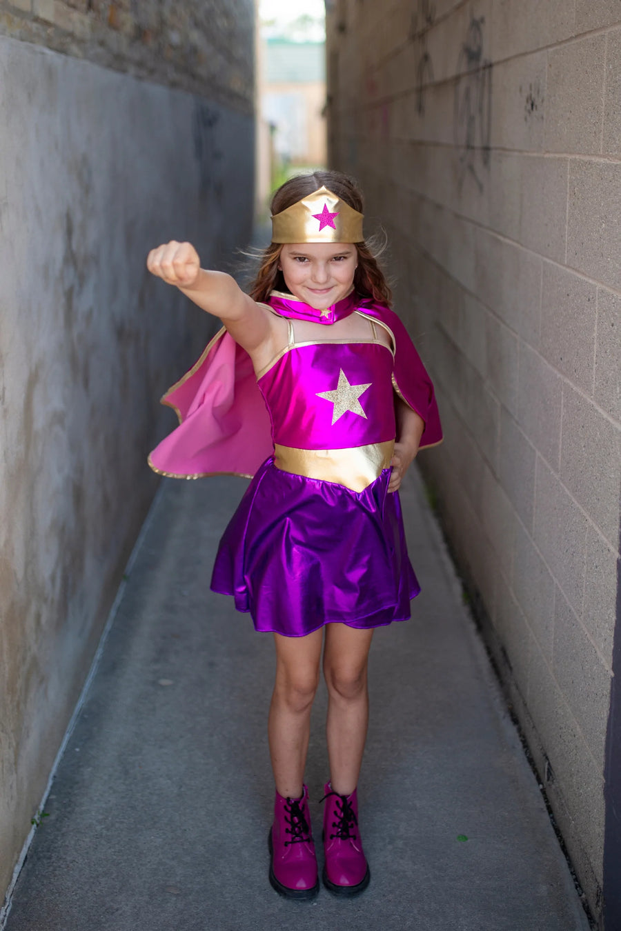 Great Pretenders Superhero Star Dress Set, 5-6Y |Mockingbird Baby & Kids
