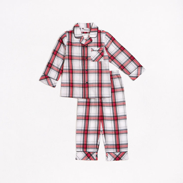 Petit Lem Classic Plaid Pajama Set |Mockingbird Baby & Kids