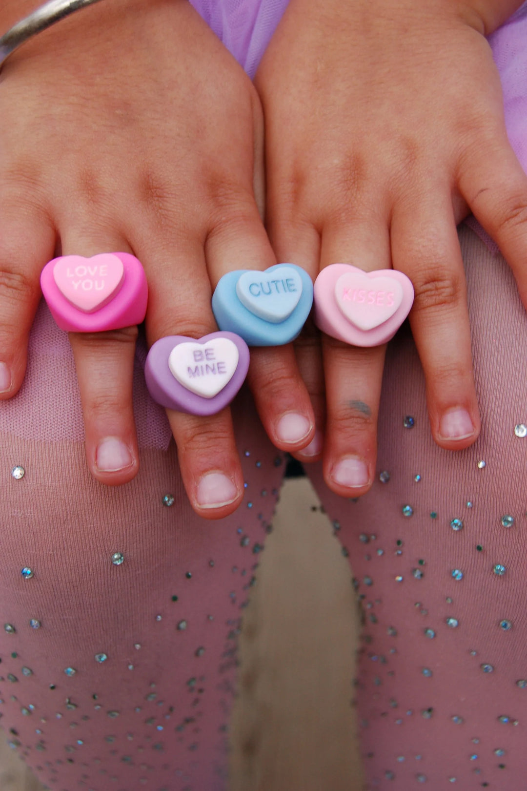 Great Pretenders Candy Heart Rings - Sold Individually |Mockingbird Baby & Kids