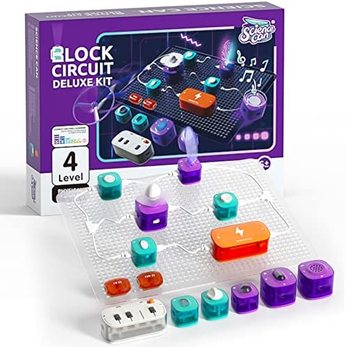 Hape Toys Block Circuit Deluxe Kit |Mockingbird Baby & Kids