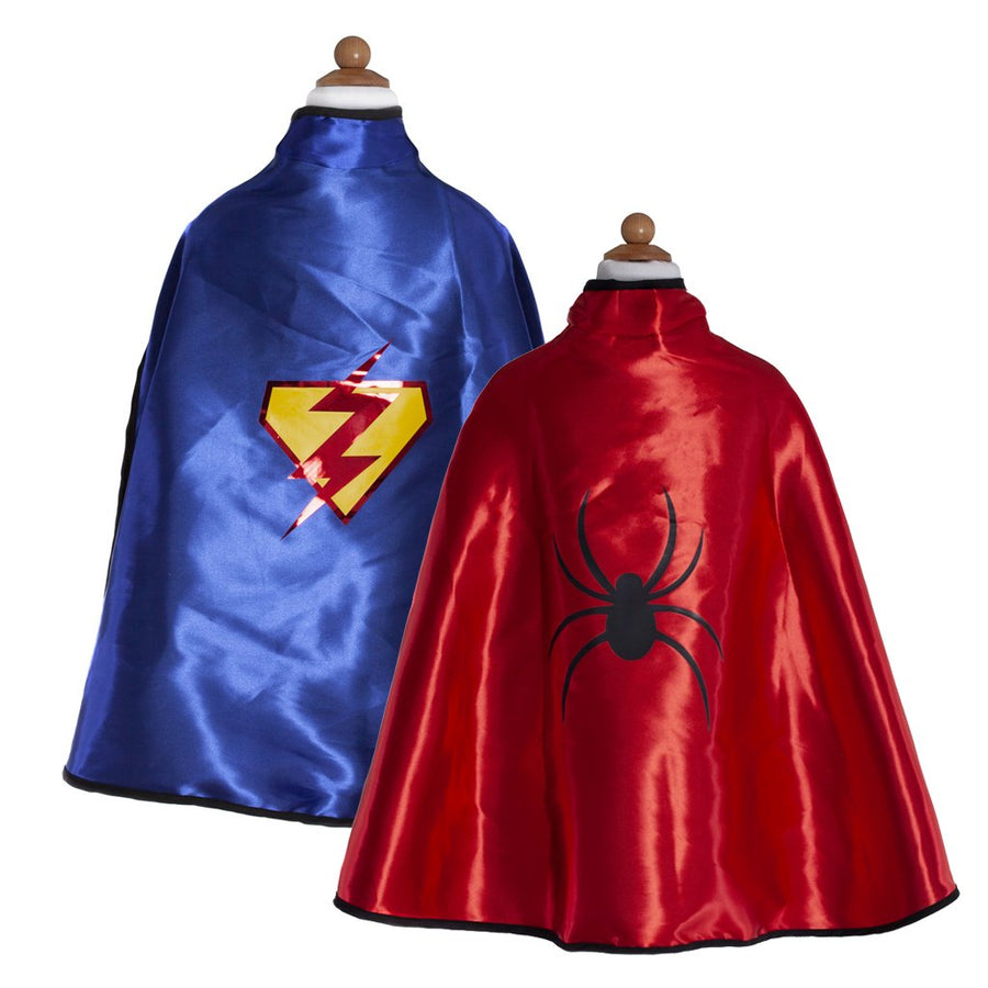 Great Pretenders Superhero Reversible Adventure Cape and Mask |Mockingbird Baby & Kids