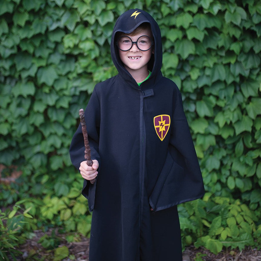 Great Pretenders Wizard Cloak & Glasses, 5-6Y |Mockingbird Baby & Kids