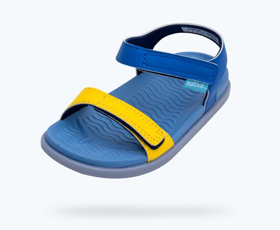 Native Shoes Charley Sugarlite Sandal, UV Freesia/ Resting Blue/ Alaska Blue |Mockingbird Baby & Kids