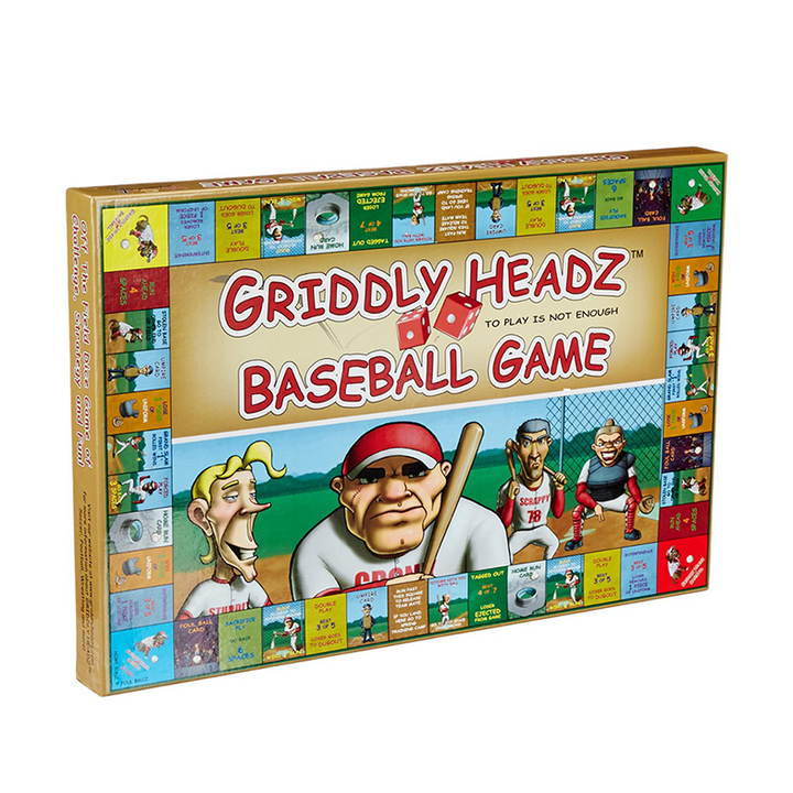 Griddly Games Griddly Headz Baseball Game Family Edition |Mockingbird Baby & Kids