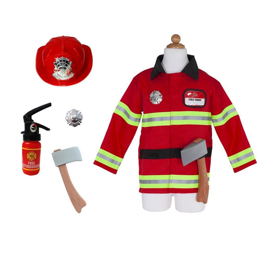 Great Pretenders Fireman Costume with Accessories |Mockingbird Baby & Kids