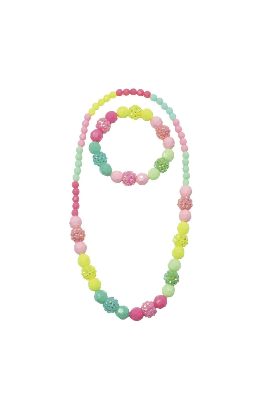 Great Pretenders Vividly Vibrant Necklace & Bracelet Set |Mockingbird Baby & Kids