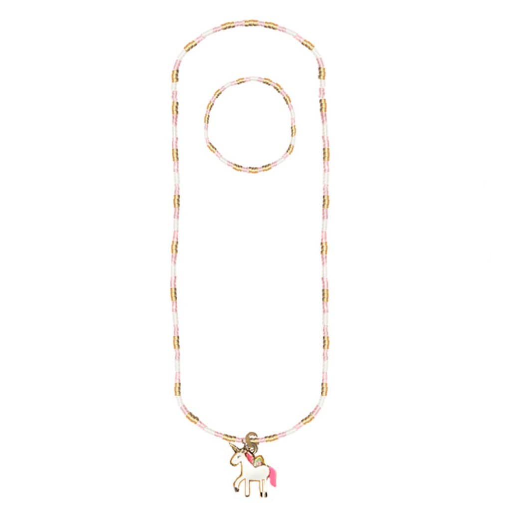 Great Pretenders Magic Unicorn Necklace & Bracelet Set |Mockingbird Baby & Kids