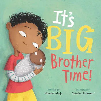 Harper Collins It's Big Brother Time! by Nandini Ahuja |Mockingbird Baby & Kids