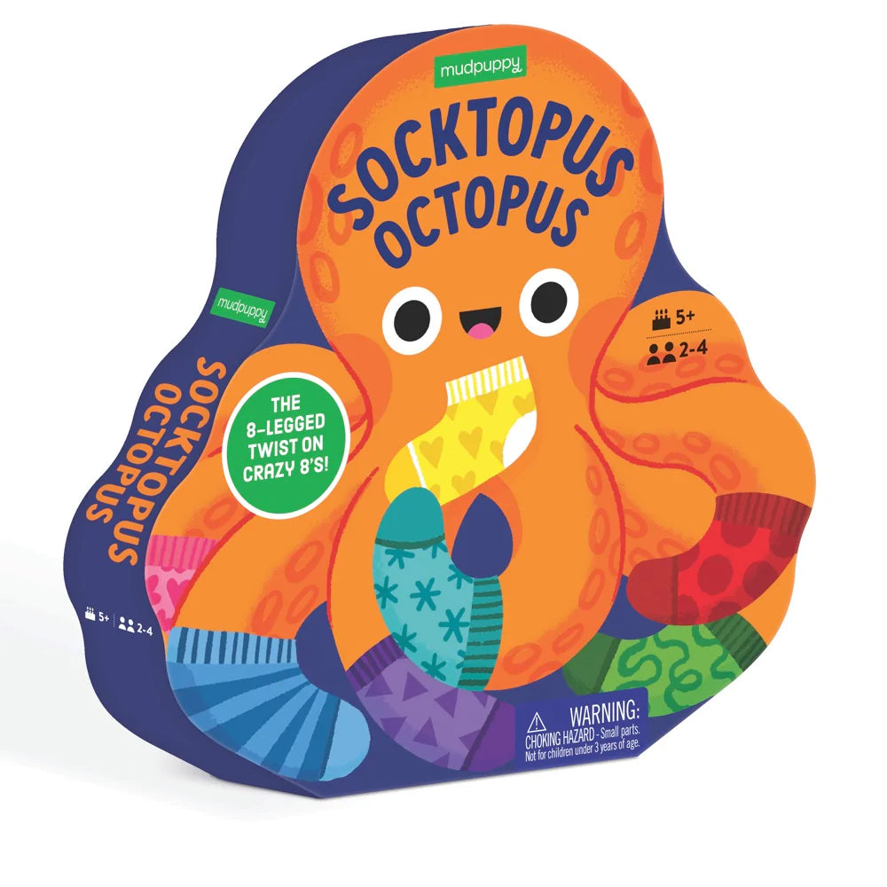 Mudpuppy Socktopus Octopus Shaped Box Game |Mockingbird Baby & Kids