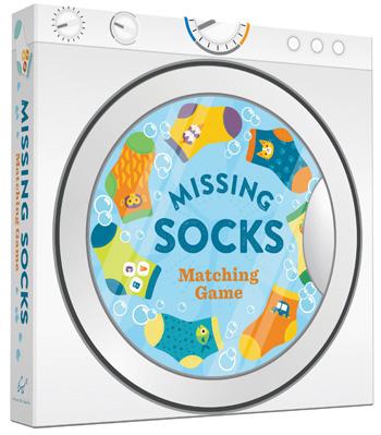 Chronicle Books Missing Socks Matching Game |Mockingbird Baby & Kids
