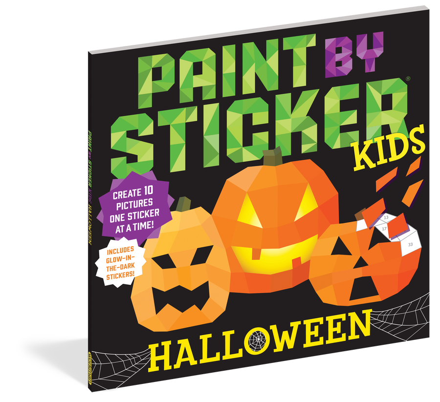 Workman Paint by Sticker Kids: Halloween |Mockingbird Baby & Kids