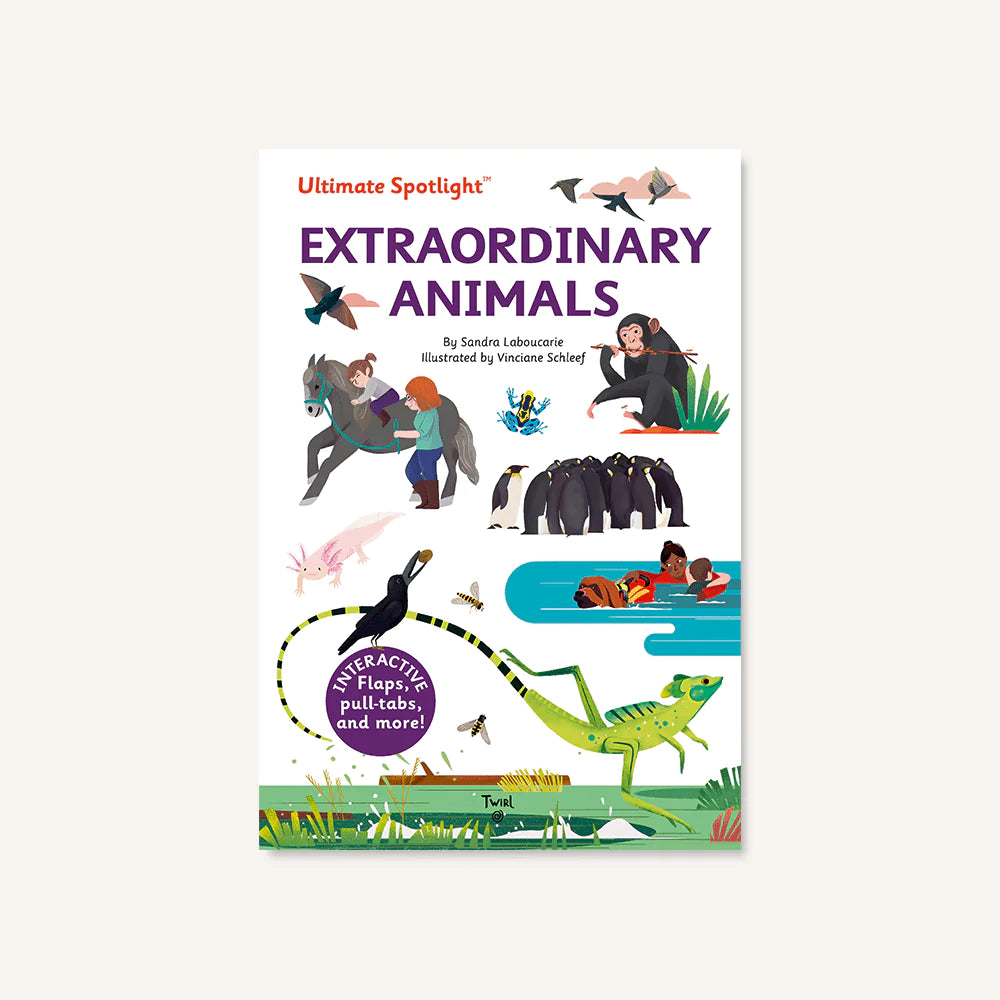 Twirl Ultimate Spotlight: Extraordinary Animals by Sandra Laboucarie |Mockingbird Baby & Kids