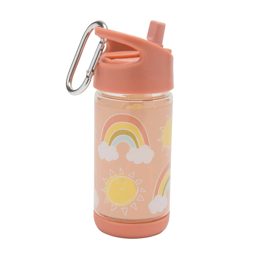 Ore Originals Rainbows and Sunshine Band Flip & Sip® Water Bottle |Mockingbird Baby & Kids