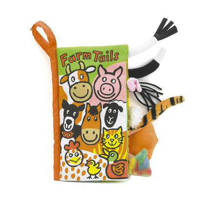 Jellycat Farm Tails Book |Mockingbird Baby & Kids