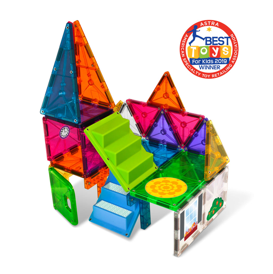 Magnatiles Magna-Tiles® House 28-Piece Set |Mockingbird Baby & Kids