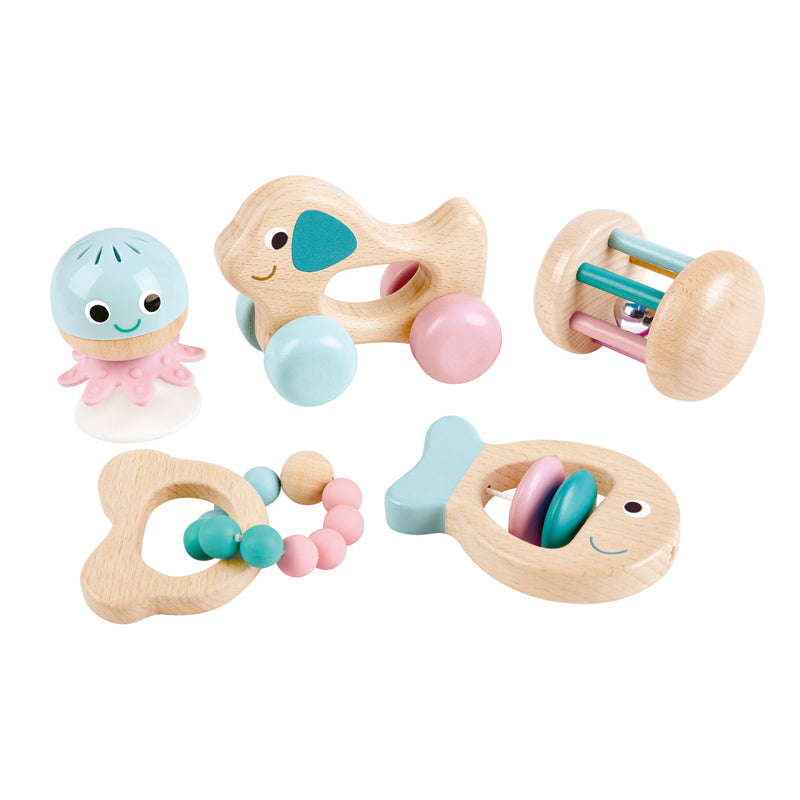 Hape Toys Multi Stage Sensory Gift Set |Mockingbird Baby & Kids