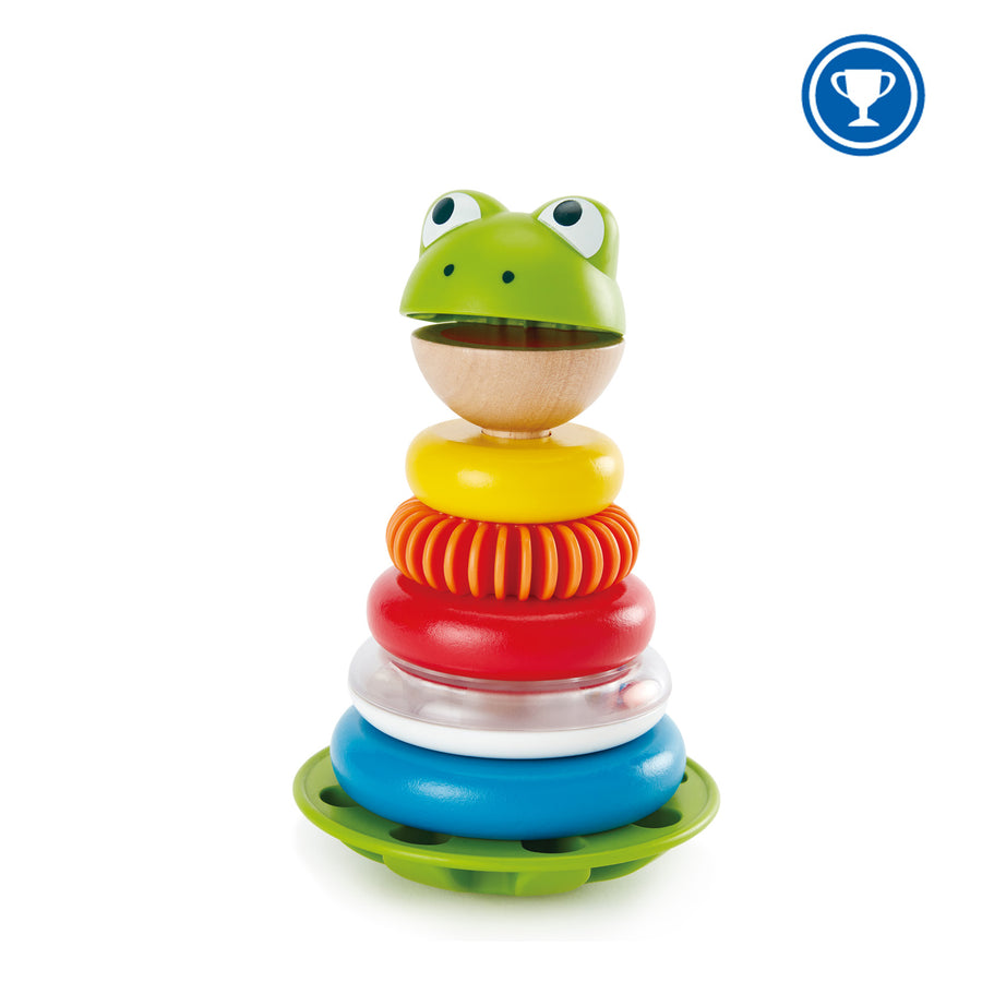 Hape Toys Mr Frog Stacking Rings |Mockingbird Baby & Kids