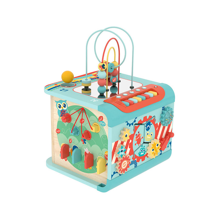 Hape Toys Explore and Learn Magic Cube |Mockingbird Baby & Kids
