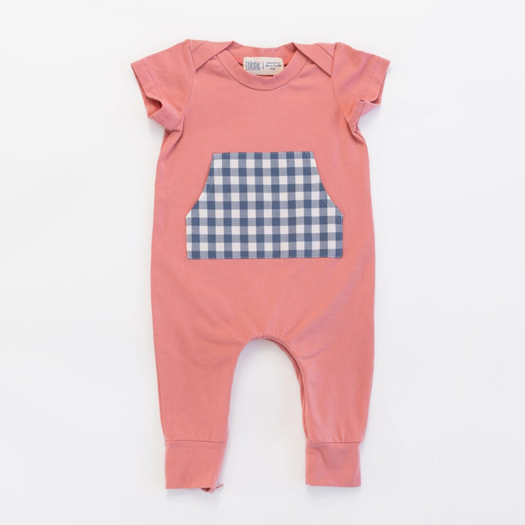 Thimble Collection Zipper Romper in Ocean Reef |Mockingbird Baby & Kids