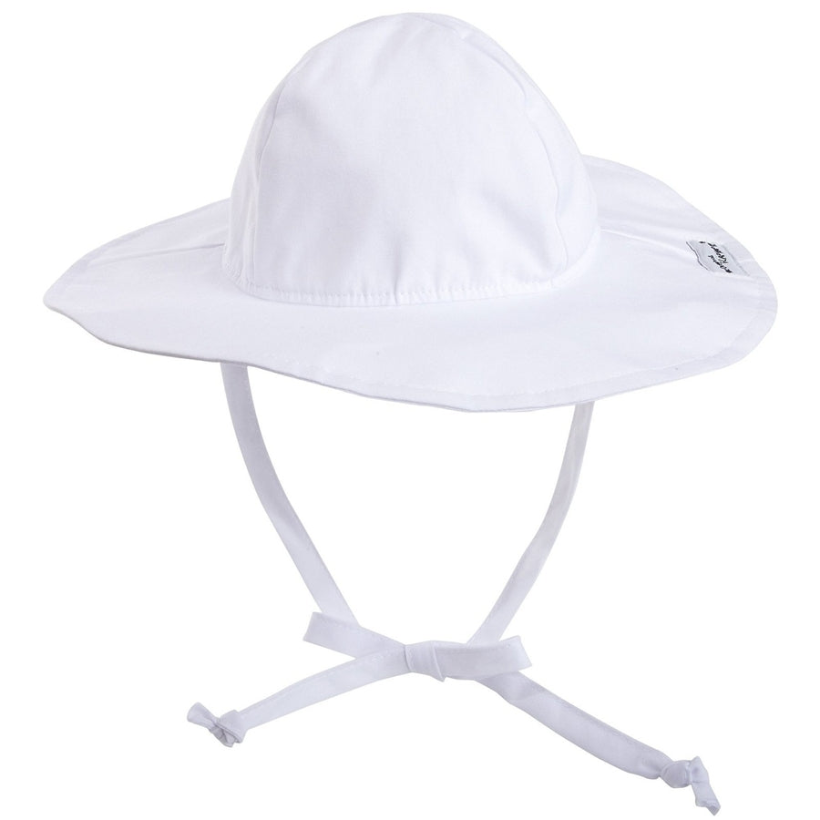 Flap Happy UPF 50+ Floppy Hat White |Mockingbird Baby & Kids