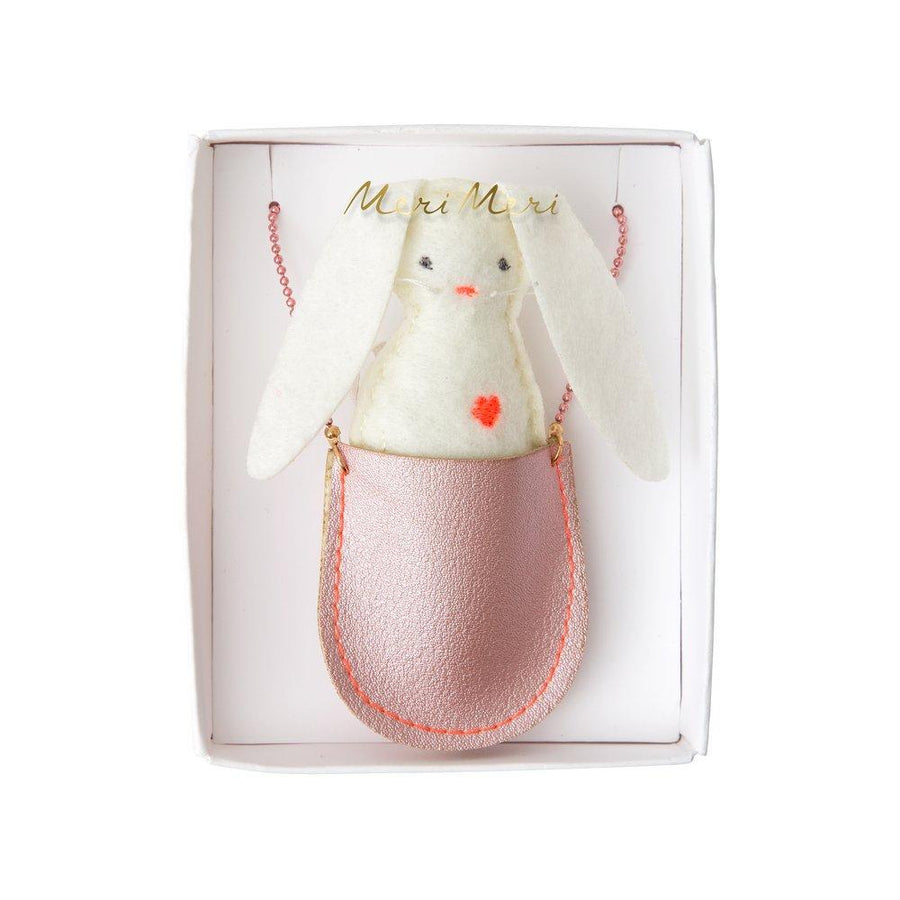 Meri Meri Bunny Pocket Necklace |Mockingbird Baby & Kids