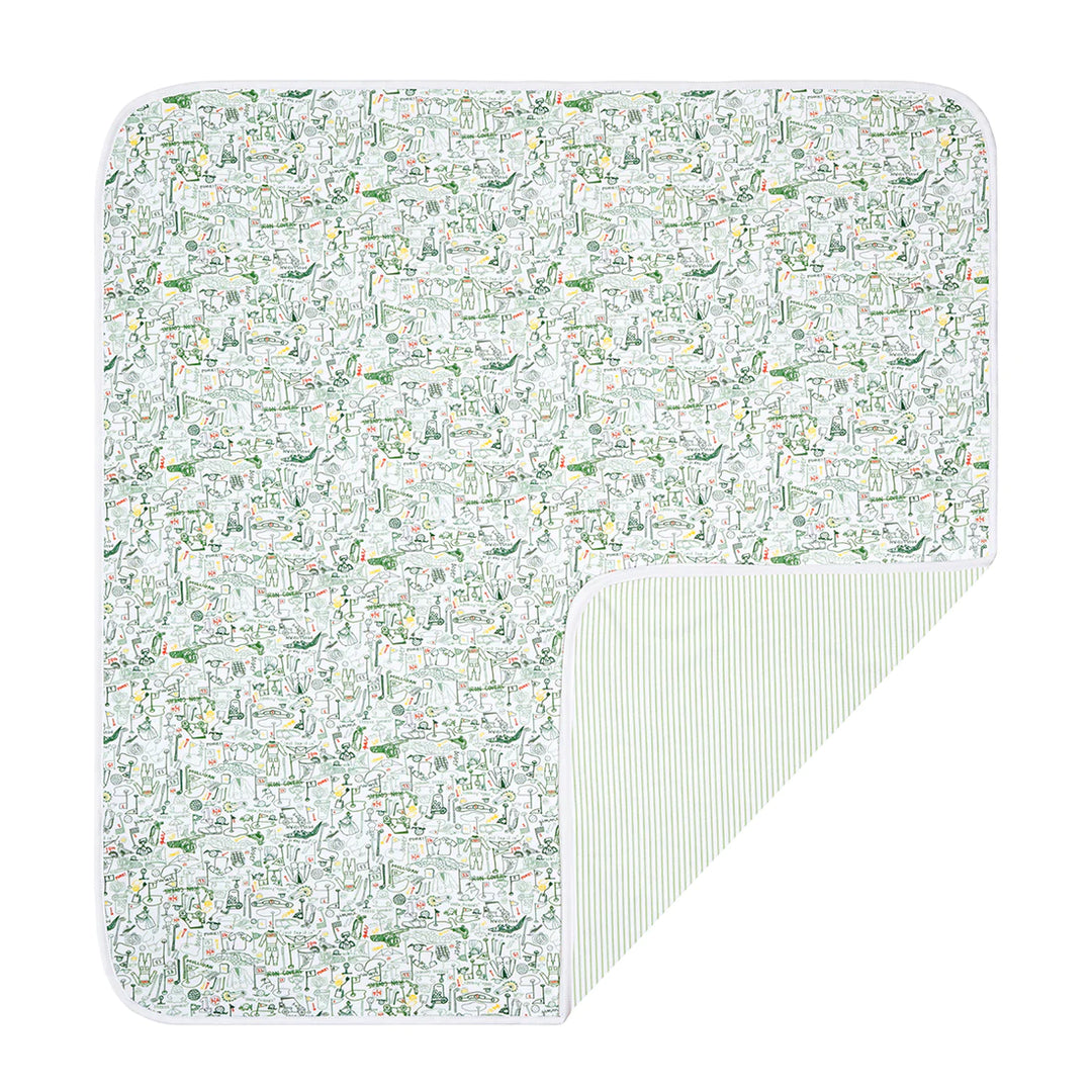 Joy Street Kids Golf Baby Blanket, Putting Green |Mockingbird Baby & Kids