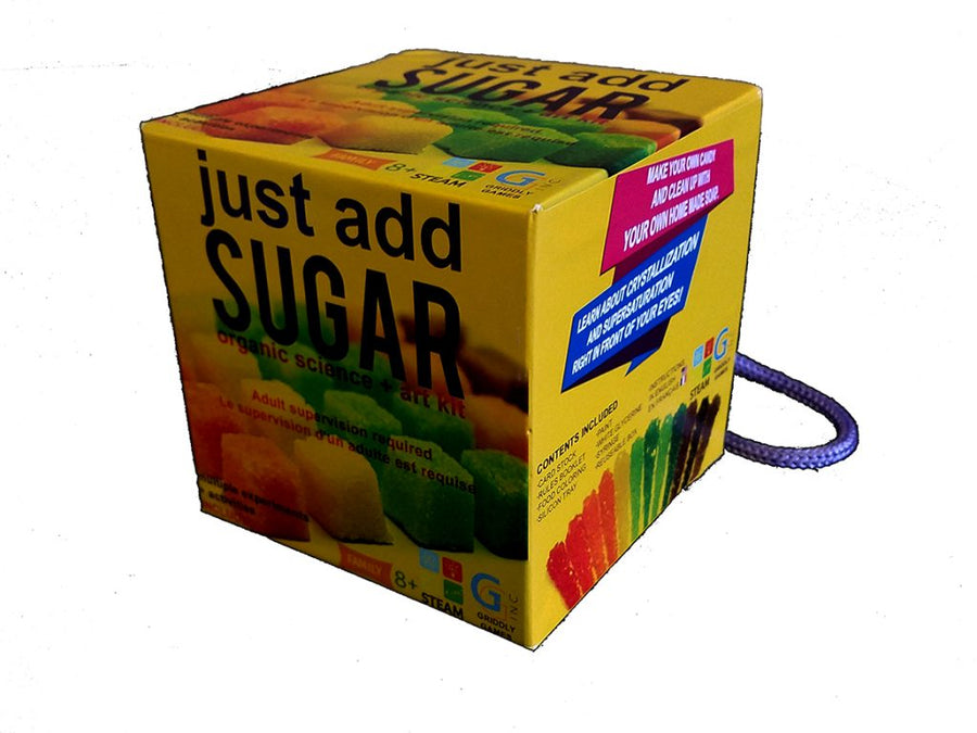 Griddly Games Just Add Sugar Steam Science & Art Kit |Mockingbird Baby & Kids