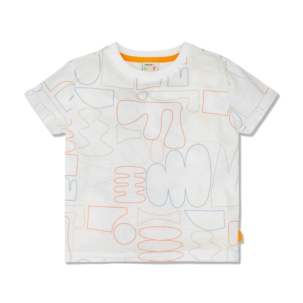 Mon Coeur Outline T-Shirt |Mockingbird Baby & Kids