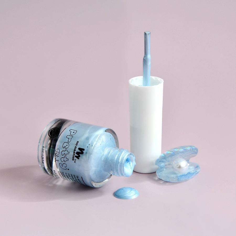 No Nasties Teal Water Based Nail Polish |Mockingbird Baby & Kids