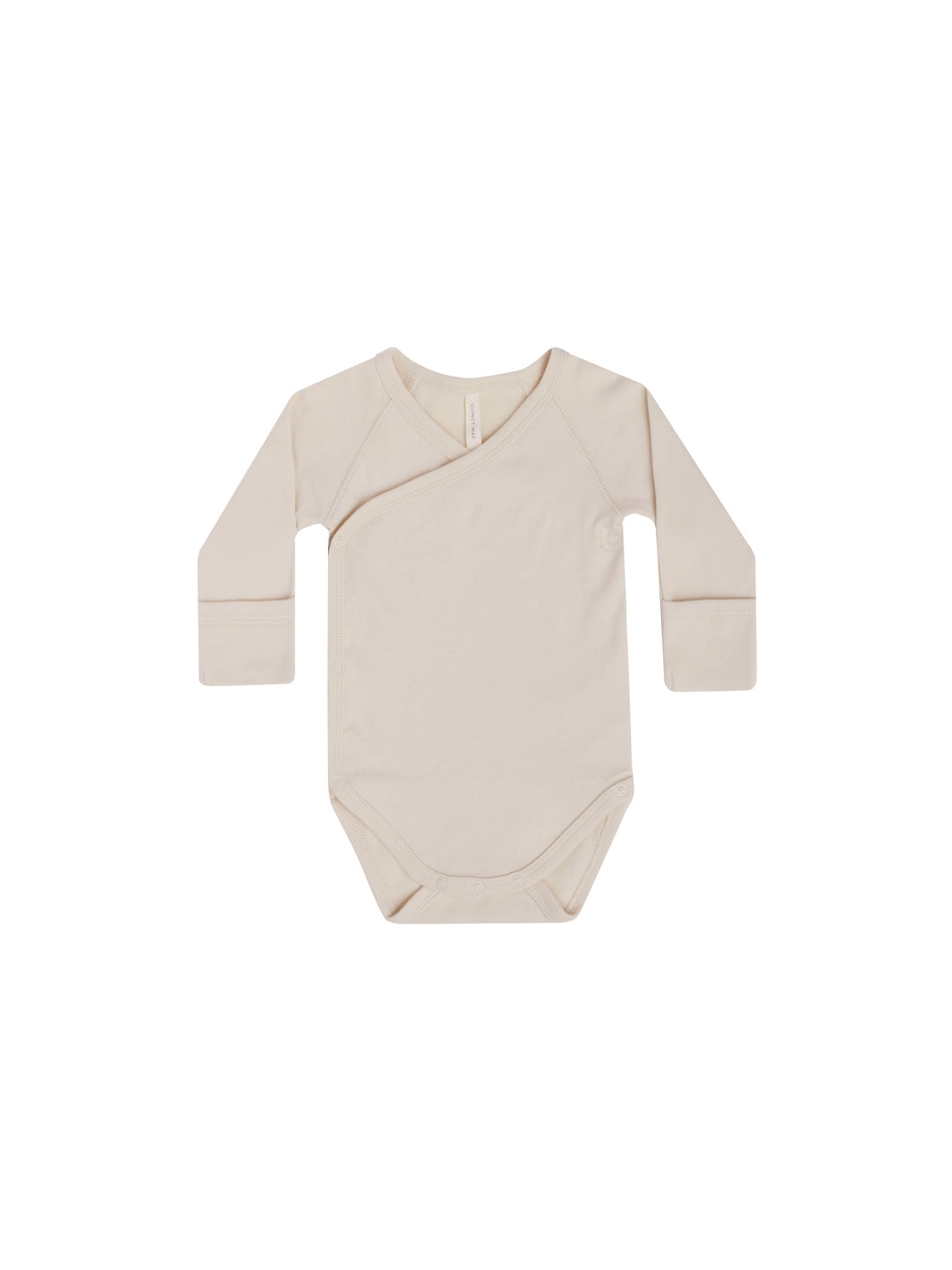 Quincy Mae Side Snap Bodysuit, Natural |Mockingbird Baby & Kids