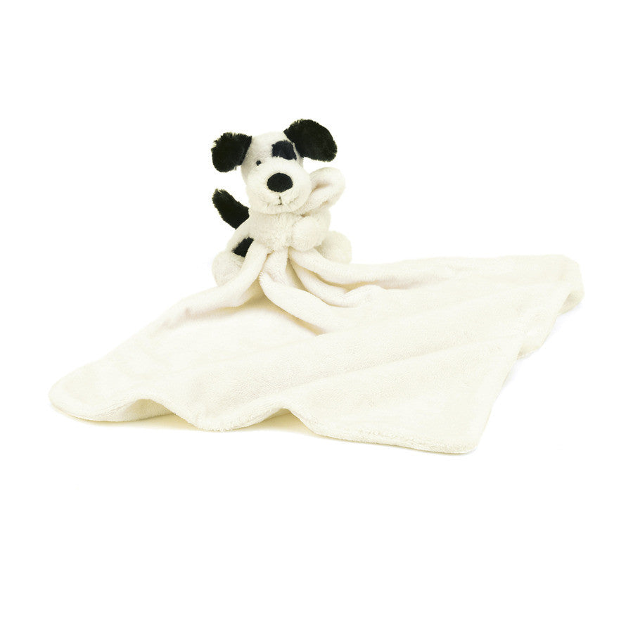 Jellycat Bashful Black & Cream Puppy Soother |Mockingbird Baby & Kids