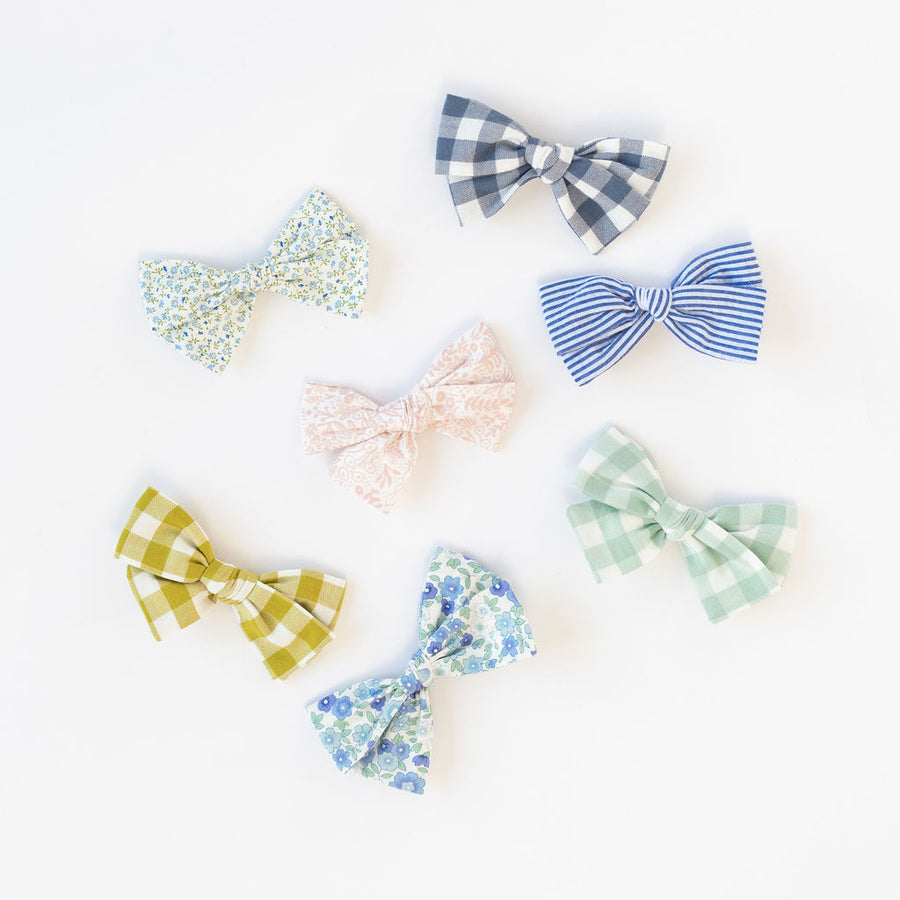 Thimble Collection Knotted Bows - Spring 23 Thimble Prints |Mockingbird Baby & Kids