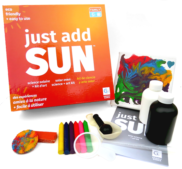 Griddly Games Just Add Sun Steam Science & Art Kit |Mockingbird Baby & Kids