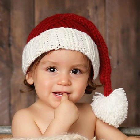 The Blueberry Hill Nicholas Santa Hat |Mockingbird Baby & Kids