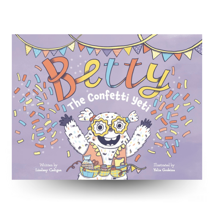 Mockingbird Baby & Kids Betty The Confetti Yeti by Lindsay Cadigan |Mockingbird Baby & Kids